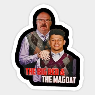 Andy Reid MahomesThe Big Red The Magoat Kansas City Sticker